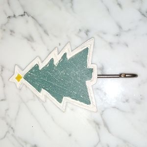 Christmas Tree Winter Holiday Evergreen Tree Key Hook/Stocking Hook COPY